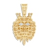 Thumbnail Image 3 of Diamond Lion Charm 1 ct tw Round 14K Yellow Gold