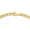 Thumbnail Image 3 of Men's Solid Anchor Chain Bracelet 10K Yellow Gold 8.5&quot; 4.6mm