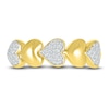 Thumbnail Image 3 of Diamond Heart Ring 1/6 ct tw Round 10K Yellow Gold