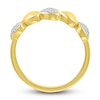 Thumbnail Image 4 of Diamond Heart Ring 1/6 ct tw Round 10K Yellow Gold