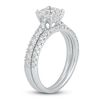 Thumbnail Image 1 of Diamond Bridal Set 1-3/4 ct tw Princess/Round 14K White Gold