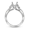 Thumbnail Image 2 of Diamond Engagement Ring Setting 1/2 ct tw Round 14K White Gold