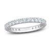 Thumbnail Image 1 of Natural Aquamarine Eternity Band 14K White Gold