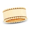 Thumbnail Image 4 of Engravable Bead Border Band 14K Yellow Gold 10mm