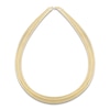 Thumbnail Image 1 of Italia D'Oro Five-Strand Stretch Necklace 14K Yellow Gold 18&quot;