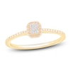 Thumbnail Image 1 of Multi-Diamond Octagon Promise Ring 1/20 ct tw 10K Yellow Gold