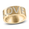 Thumbnail Image 0 of Diamond Custom Word Ring 1/5 ct tw 14K Yellow Gold