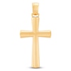 Thumbnail Image 1 of Polished Cross Charm 14K Yellow Gold