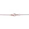 Thumbnail Image 3 of Heart-Shaped Natural Morganite & Diamond Accent Necklace 10K Rose Gold 18&quot;