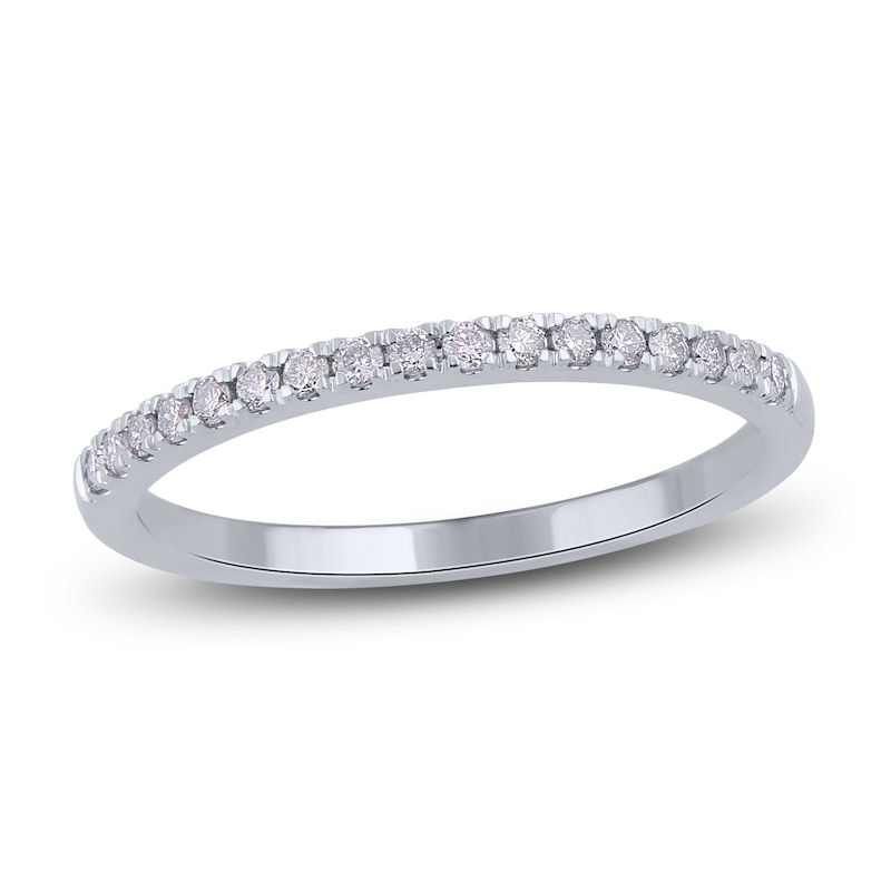 Main Image 1 of Diamond Wedding Band 1/6 ct tw Round 14K White Gold