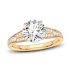 Thumbnail Image 1 of Lab-Created Diamond Engagement Ring 2-1/3 ct tw Round 14K Yellow Gold