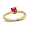 Thumbnail Image 0 of Natural Ruby Ring 14K Yellow Gold