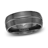 Thumbnail Image 1 of Men's Wedding Band Black Zirconium 8.0mm