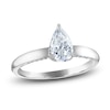 Thumbnail Image 1 of Diamond Engagement Ring 7/8 ct tw Pear/Round Platinum