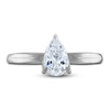 Thumbnail Image 3 of Diamond Engagement Ring 7/8 ct tw Pear/Round Platinum