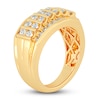 Thumbnail Image 2 of Men's Diamond Ring 1-1/2 ct tw Round 14K Yellow Gold