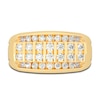 Thumbnail Image 3 of Men's Diamond Ring 1-1/2 ct tw Round 14K Yellow Gold