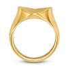 Thumbnail Image 1 of High-Polish Heart Signet Ring 14K Yellow Gold