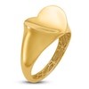 Thumbnail Image 5 of High-Polish Heart Signet Ring 14K Yellow Gold