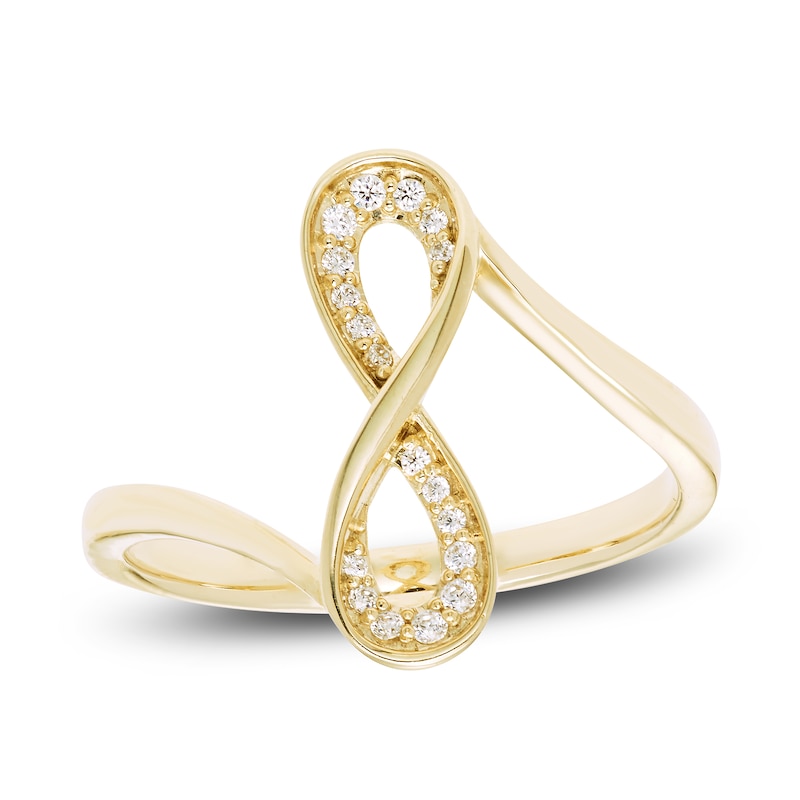 Main Image 1 of Diamond Ring 1/20 ct tw 10K Yellow Gold