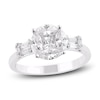 Thumbnail Image 1 of Princess & Marquise-Cut Multi-Diamond Center Engagement Ring 1 ct tw 14K White Gold