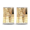 Thumbnail Image 2 of Italia D'Oro Diamond-Cut Cleopatra Earrings 14K Yellow Gold