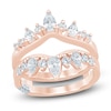 Thumbnail Image 1 of Pnina Tornai Pear-Shaped & Round-Cut Diamond Enhancer Ring 1-1/4 ct tw 14K Rose Gold