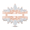 Thumbnail Image 3 of Pnina Tornai Pear-Shaped & Round-Cut Diamond Enhancer Ring 1-1/4 ct tw 14K Rose Gold