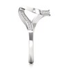 Thumbnail Image 3 of J'Lure Lab-Grown Diamond Contour Wedding Band 1/6 ct tw 18K White Gold