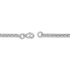 Thumbnail Image 2 of Men's Solid Wheat Chain Necklace Stainless Steel 3mm 22"