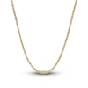 Thumbnail Image 1 of Men's Solid Wheat Chain Necklace Gold Ion-Plated Stainless Steel 30&quot; 3mm