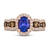 Thumbnail Image 2 of Le Vian Natural Tanzanite Ring 5/8 ct tw Diamonds 14K Strawberry Gold