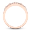 Thumbnail Image 4 of Diamond Wedding Band 1/8 ct tw Round 14K Rose Gold