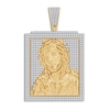 Thumbnail Image 0 of Diamond Jesus Charm 1 ct tw Round 14K Yellow Gold