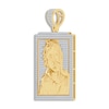 Thumbnail Image 2 of Diamond Jesus Charm 1 ct tw Round 14K Yellow Gold