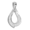 Thumbnail Image 3 of High-Polish Infinity Slide Charm 14K White Gold