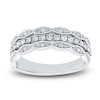 Thumbnail Image 2 of Diamond Multi Row Ring 3/8 ct tw Round 14K White Gold