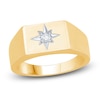 Thumbnail Image 1 of Men's Diamond Ring 1/6 ct tw Round 14K Yellow Gold