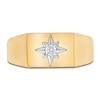 Thumbnail Image 2 of Men's Diamond Ring 1/6 ct tw Round 14K Yellow Gold