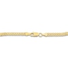 Thumbnail Image 2 of Semi-Solid Bismark Chain Bracelet 14K Yellow Gold 7.25&quot; 3.5mm