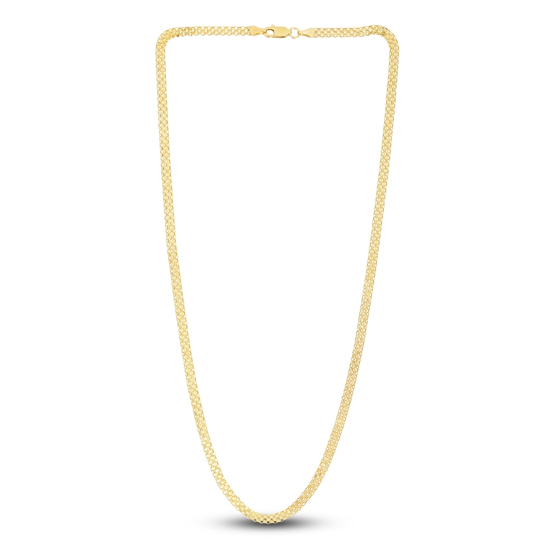 Main Image 2 of Bismark Chain Necklace 14K Yellow Gold 18&quot; 3.5mm