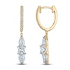 Thumbnail Image 0 of Diamond 3-Stone Earring 1-5/8 ct tw 14K Yellow Gold