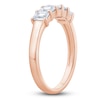 Thumbnail Image 2 of Emerald-Cut Diamond Anniversary Band 7/8 ct tw 14K Rose Gold