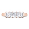 Thumbnail Image 3 of Emerald-Cut Diamond Anniversary Band 7/8 ct tw 14K Rose Gold