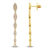 Thumbnail Image 2 of Crivelli Multi-Diamond Graduated Drop Earrings 3/4 ct tw 18K Yellow Gold