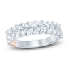 Thumbnail Image 1 of Pnina Tornai Marquise-Cut Diamond Two-Row Anniversary Ring 1 ct tw 14K White Gold