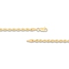 Thumbnail Image 2 of Solid Silk Rope Chain 3mm 14K Yellow Gold 18&quot;