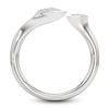 Thumbnail Image 2 of J'Lure Lab-Created Diamond Wedding Band 1/10 ct tw 18K White Gold