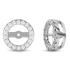 Thumbnail Image 2 of Lab-Created Diamond Earring Jackets 3/8 ct tw 10K White Gold