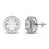 Thumbnail Image 5 of Lab-Created Diamond Earring Jackets 3/8 ct tw 10K White Gold